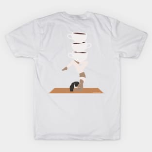 Yoga and coffee T-Shirt